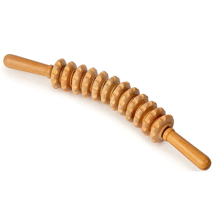 Wooden Body Shaping Massage Roller