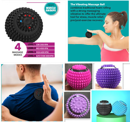 Electric Massage Ball - Vibrating Sport Fitness Relief