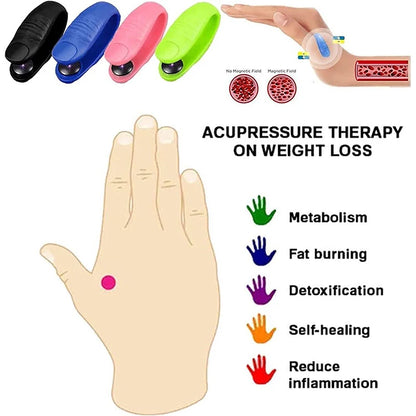 Mini Magnetic Finger Joint Tiger Point Massage Clip for Blood Circulation