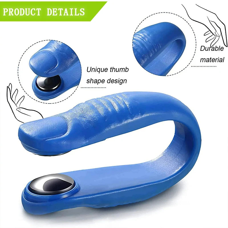 Mini Magnetic Finger Joint Tiger Point Massage Clip for Blood Circulation