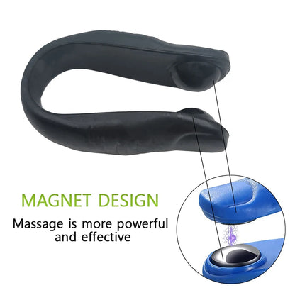 Mini Magnetic Finger Joint Tiger Point Massage Clip for Blood Circulation