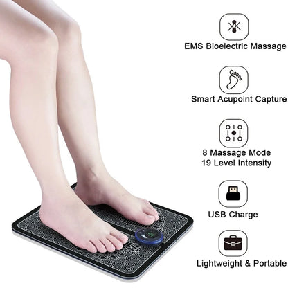 SuperPowerFull Electric Foot Massager Pad