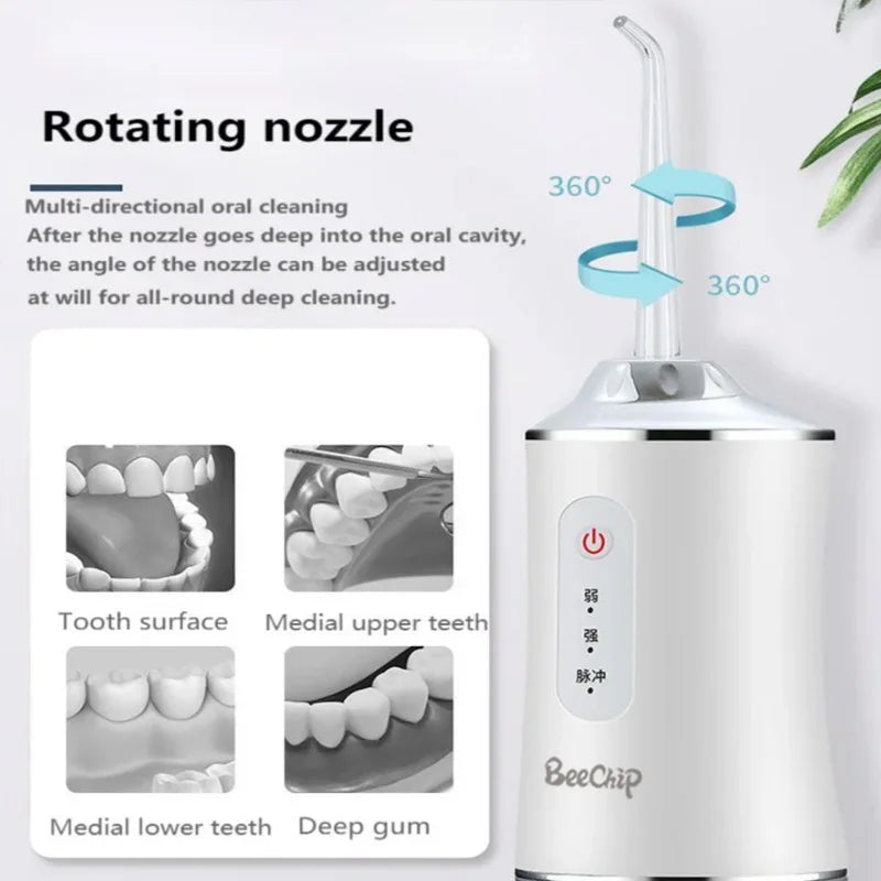 BeeChip Rechargeable Electric Tooth Washer